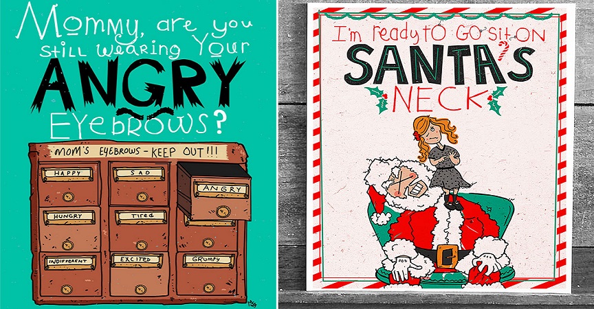 Un amoroso papá ilustra de la manera más divertida toda frase graciosa que dice su hija