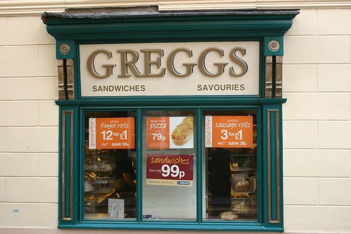 Panaderia Greggs incursionó en el marketing online