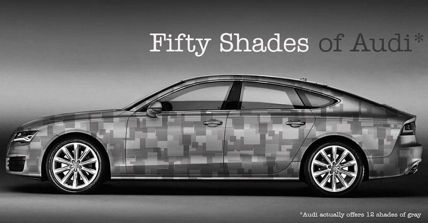 Audi y 50 sombras de Grey