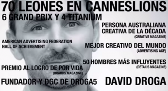 Un grupo de alumnos llama la atención de David Droga para conseguir trabajo