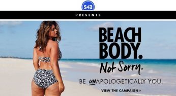 Conocida modelo de talla grande en bikini se convierte un éxito en Internet