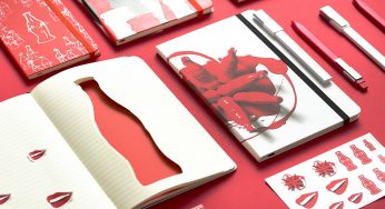 Moleskine se suma a las celebraciones por los 100 años de Coca-Cola con una libreta edición limitada