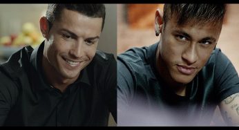 Cristiano Ronaldo y Neymar en la nueva campaña de Pokerstars
