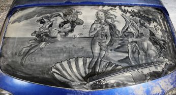 Increíbles obras de arte hechas utilizando la suciedad de otros