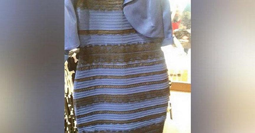 De qué color ves este vestido? Conoce la respuesta a esta incógnita que  está arrasando en Internet 