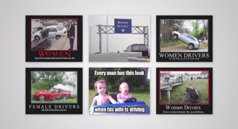 Una campaña de que busca quitar la mala fama de conductoras que las mujeres tienen