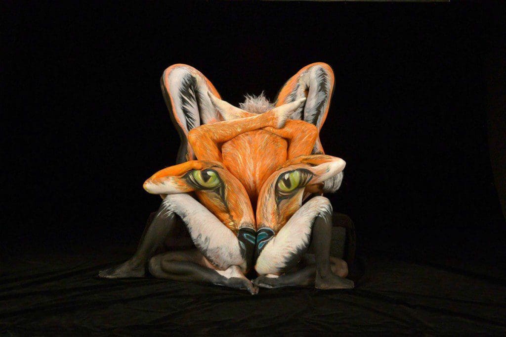 No podrás creer en dónde están pintados estos animales mott.pe