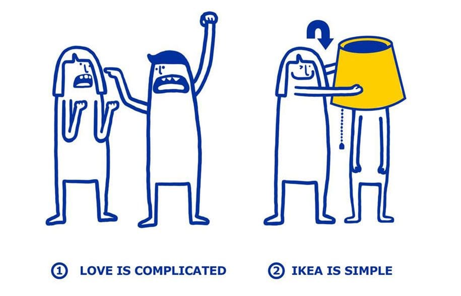 IKEA enseña al público cómo arreglar sus problemas amorosos en San Valentín 01