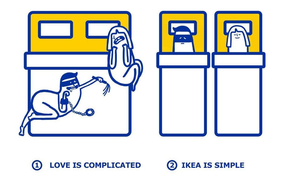 IKEA enseña al público cómo arreglar sus problemas amorosos en San Valentín 04