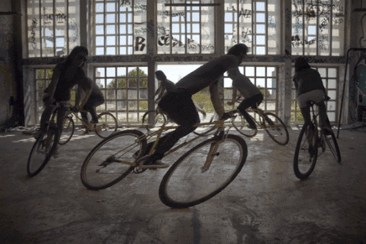 Mira esta serie de GIFs que lograrán hipnotizarte bicicletas
