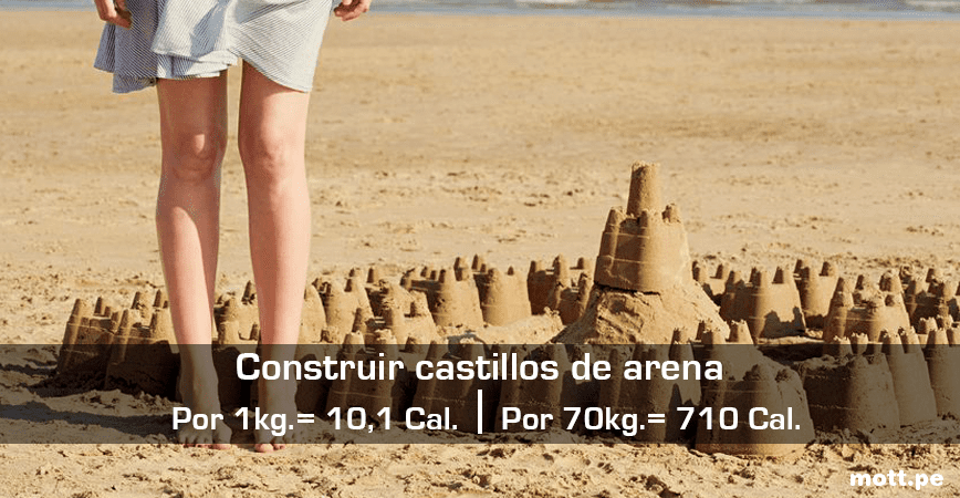 construir castillos de arena