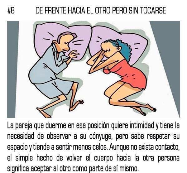 10 posturas mientras duermes que reflejan tu relación sentimental con tu pareja 08