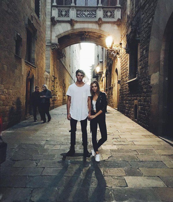 Conoce a esta popular pareja que demuestra su amor pasando las fronteras skate