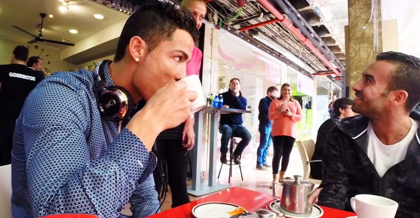 cristiano ronaldo cafe