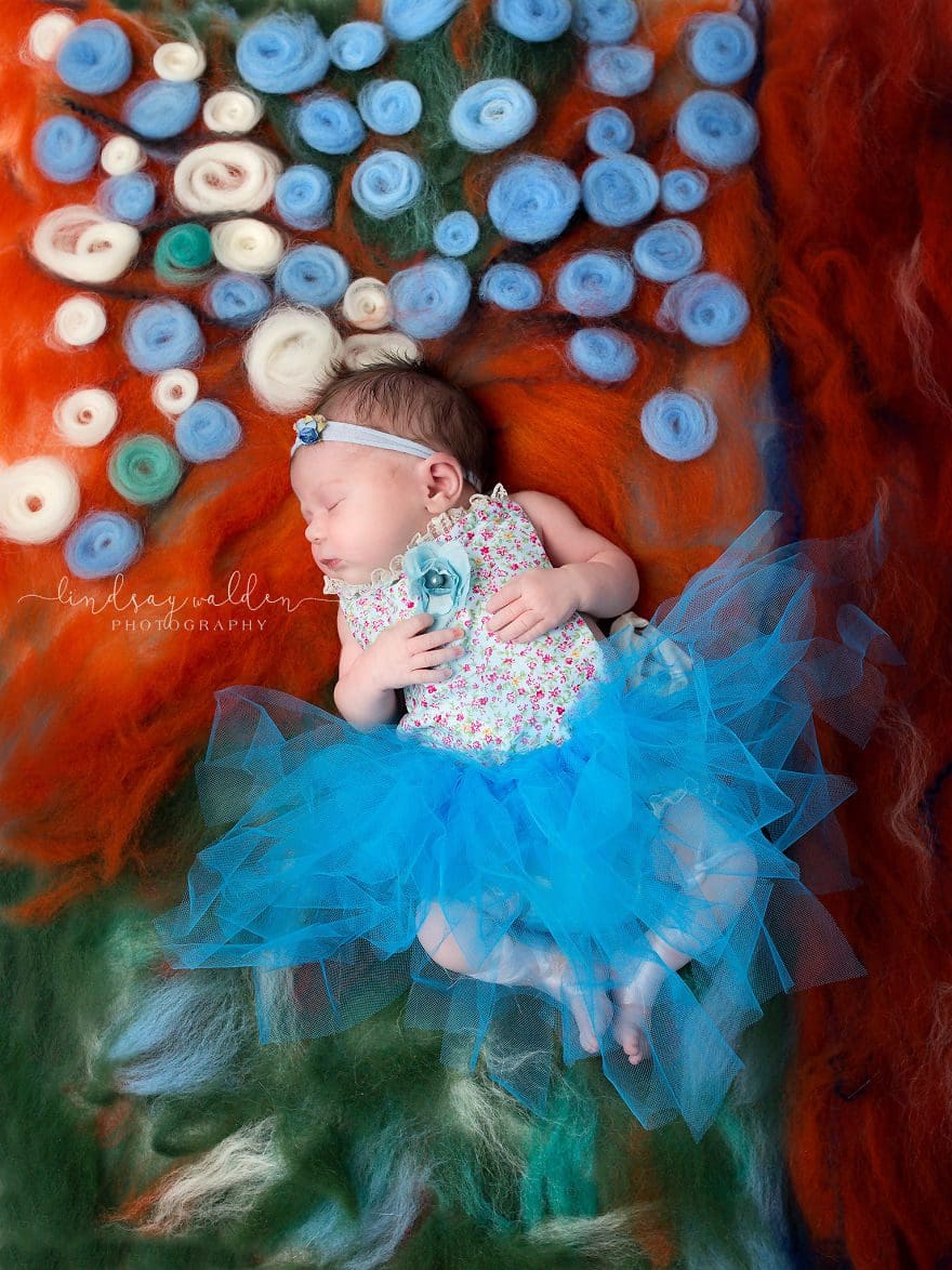 Esta fotógrafa recrea conocidas obras de arte utilizando tiernos bebés como modelos degas