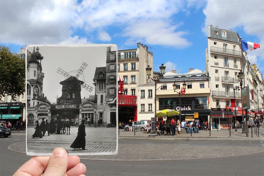 Fotografías que acercan la historia con la actualidad 11