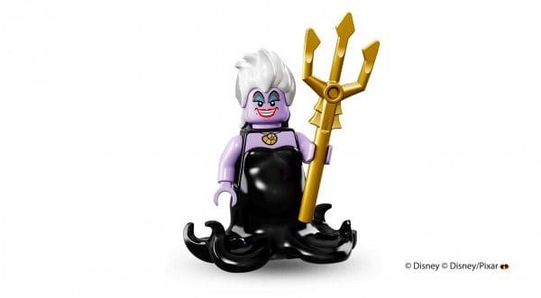 LEGO anuncia la llegada de las minifiguras de los personajes de Disney úrsula
