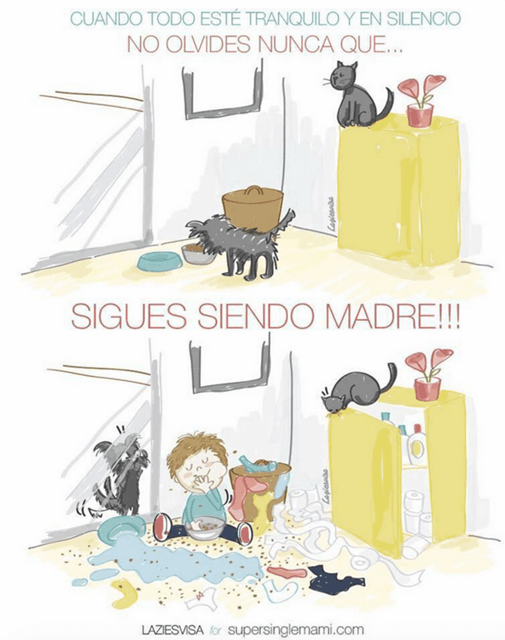 Situaciones con las que toda madre soltera se sentirá identificada 06