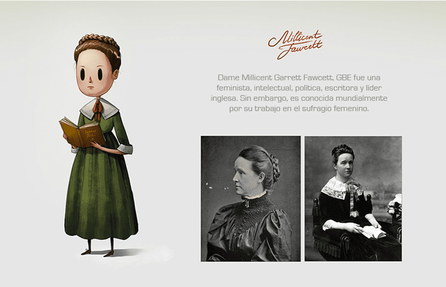 Las mujeres más reconocidas del mundo hechas ilustraciones 1