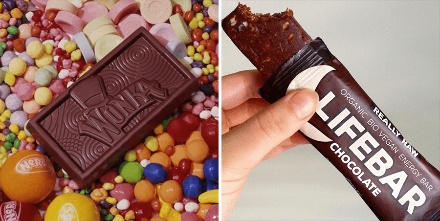 15 alimentos que consumimos a diario junto a su versión Hipster chocolate