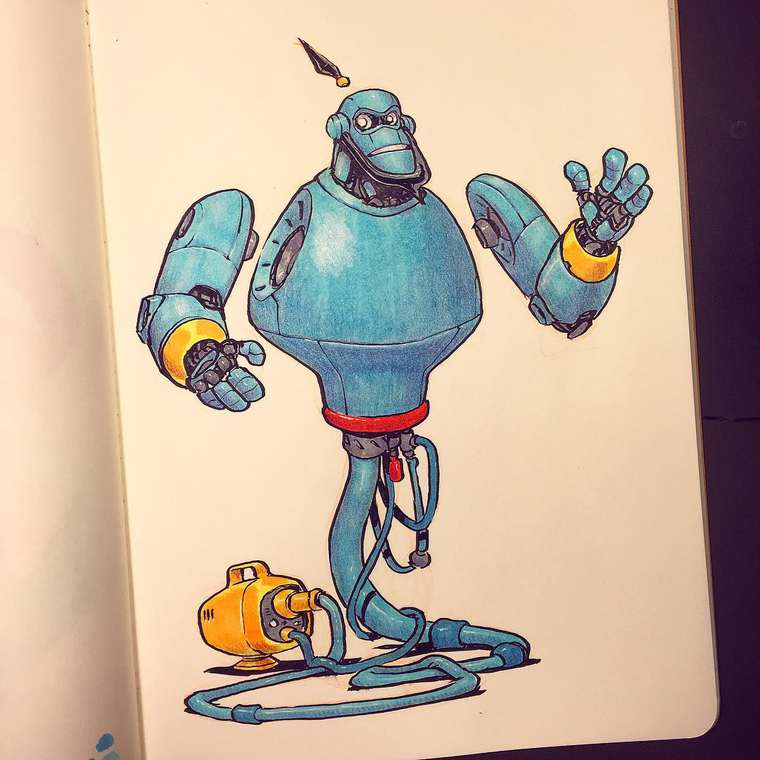 Cuando los íconos de la cultura pop se convierten en robots aladino