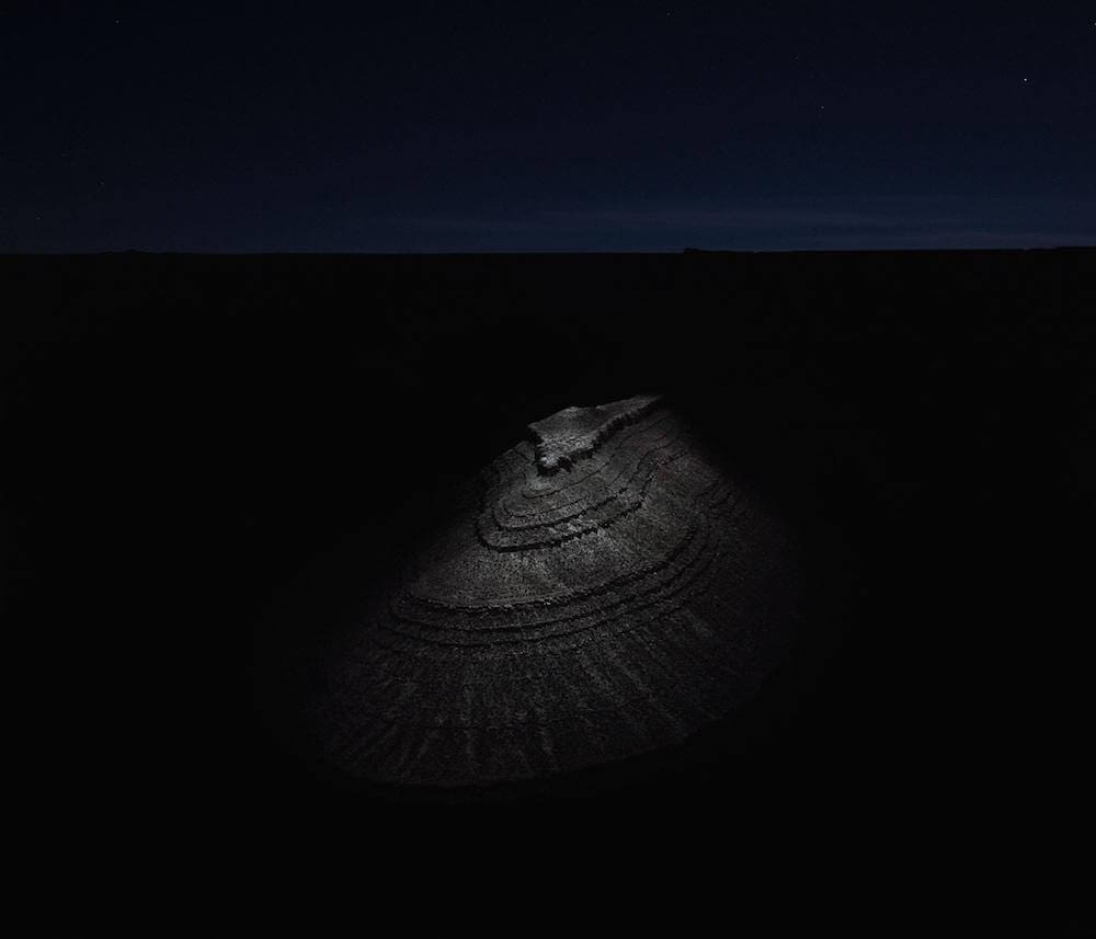 Drones fotografían e iluminan hermosos paisajes de noche8