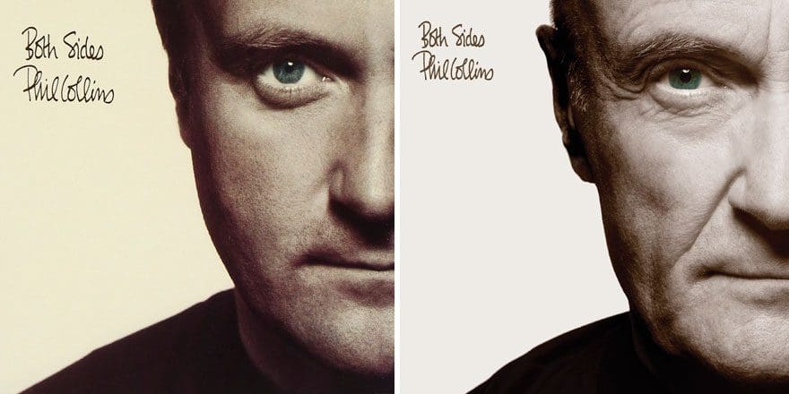 Phil Collins recrea todas las portadas de sus discos para su nuevo proyecto 004