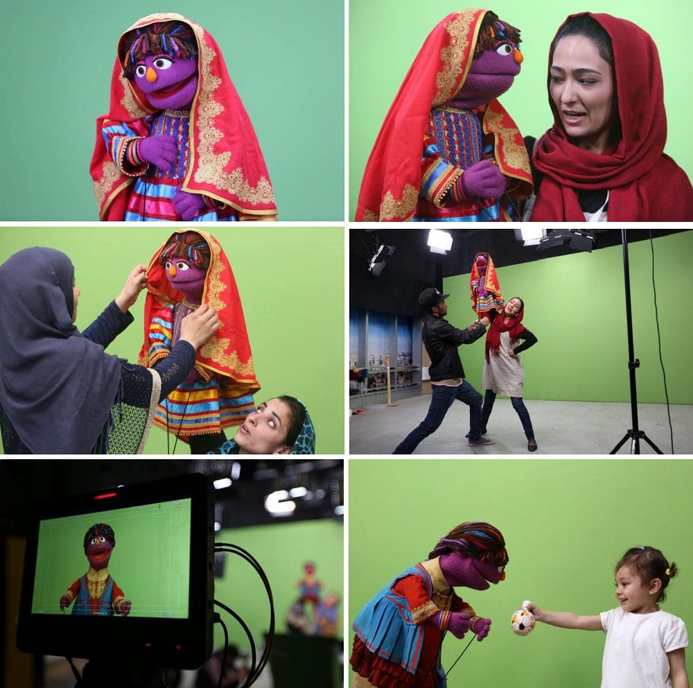 Plaza Sésamo presenta una nueva integrante de Afganistán que llega para promover los derechos de la mujer 04