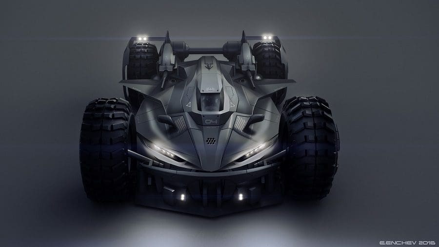 Si Batman incursionara en el mundo de la F1, probablemente este sería su carro 1c
