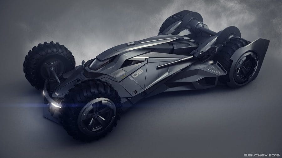Si Batman incursionara en el mundo de la F1, probablemente este sería su carro 1e