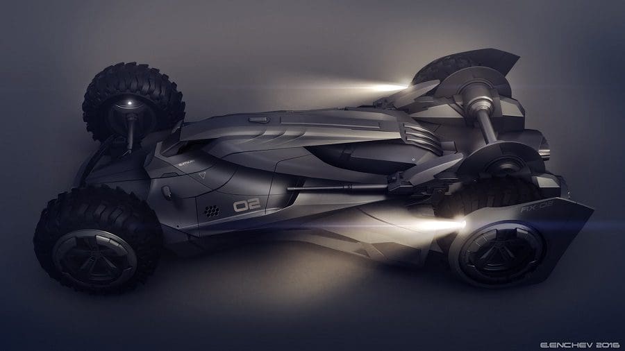 Si Batman incursionara en el mundo de la F1, probablemente este sería su carro 1f