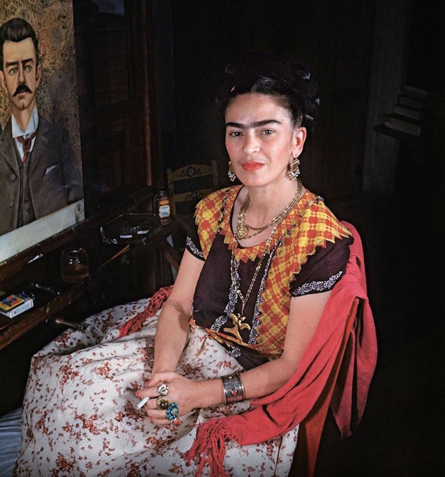 Fotografías inéditas de Frida Kahlo poco antes de su muerte 02