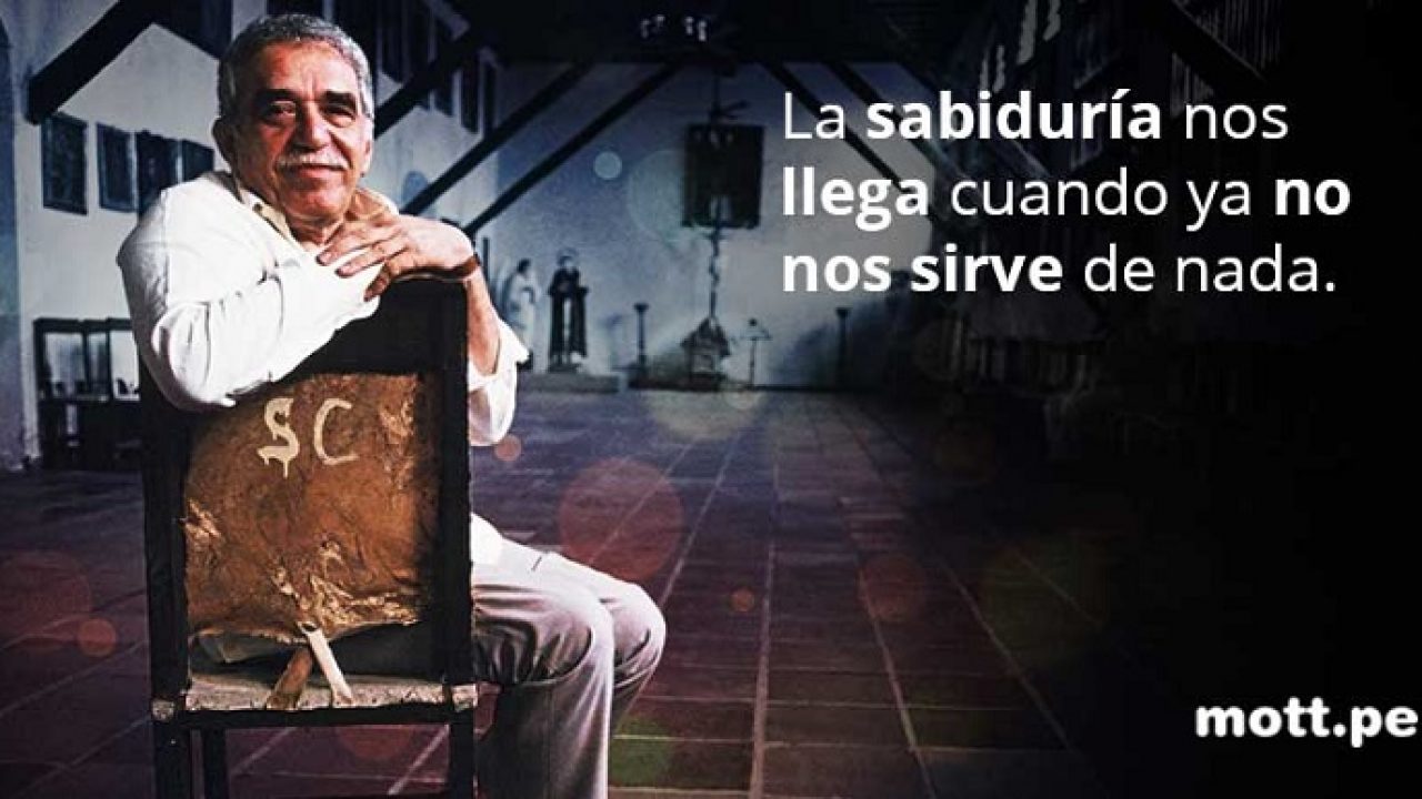 Frases del gran Gabriel García Márquez que abren la mente y el corazón -  