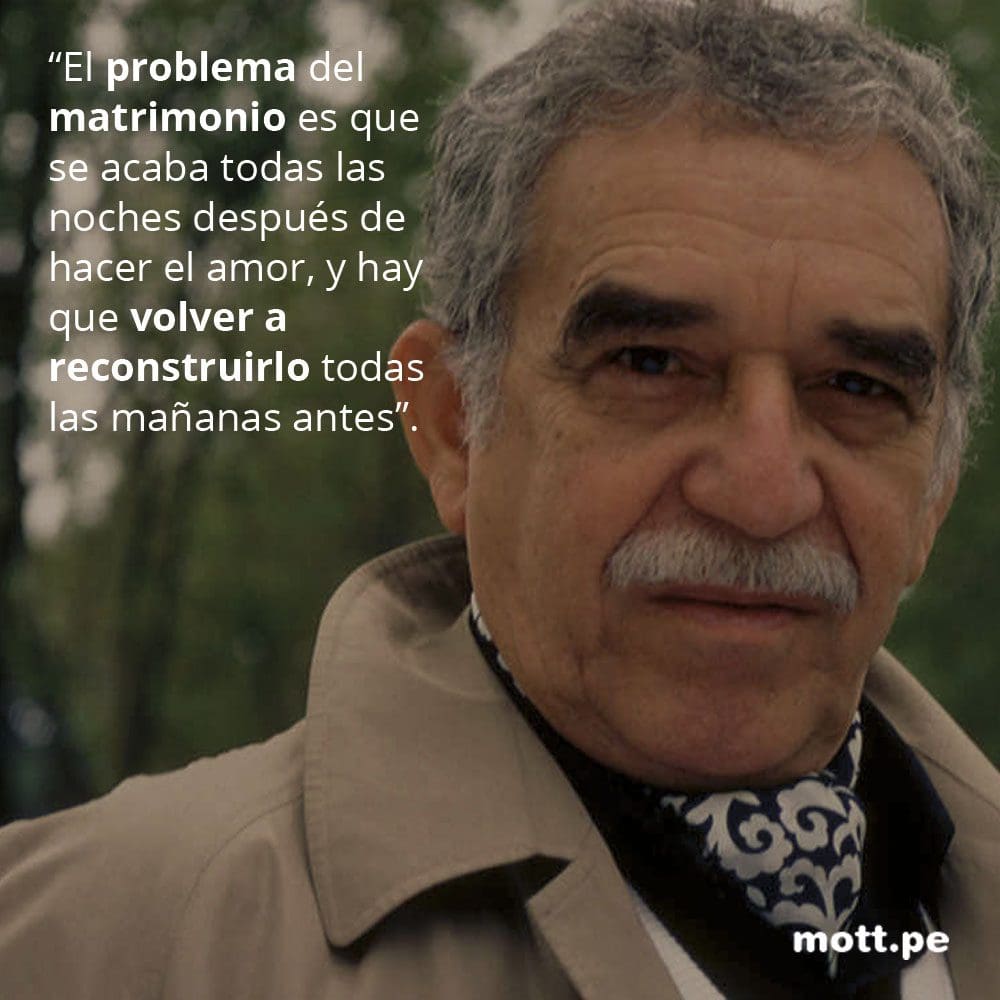 Frases del gran Gabriel García Márquez que nos dejarán pensando 003