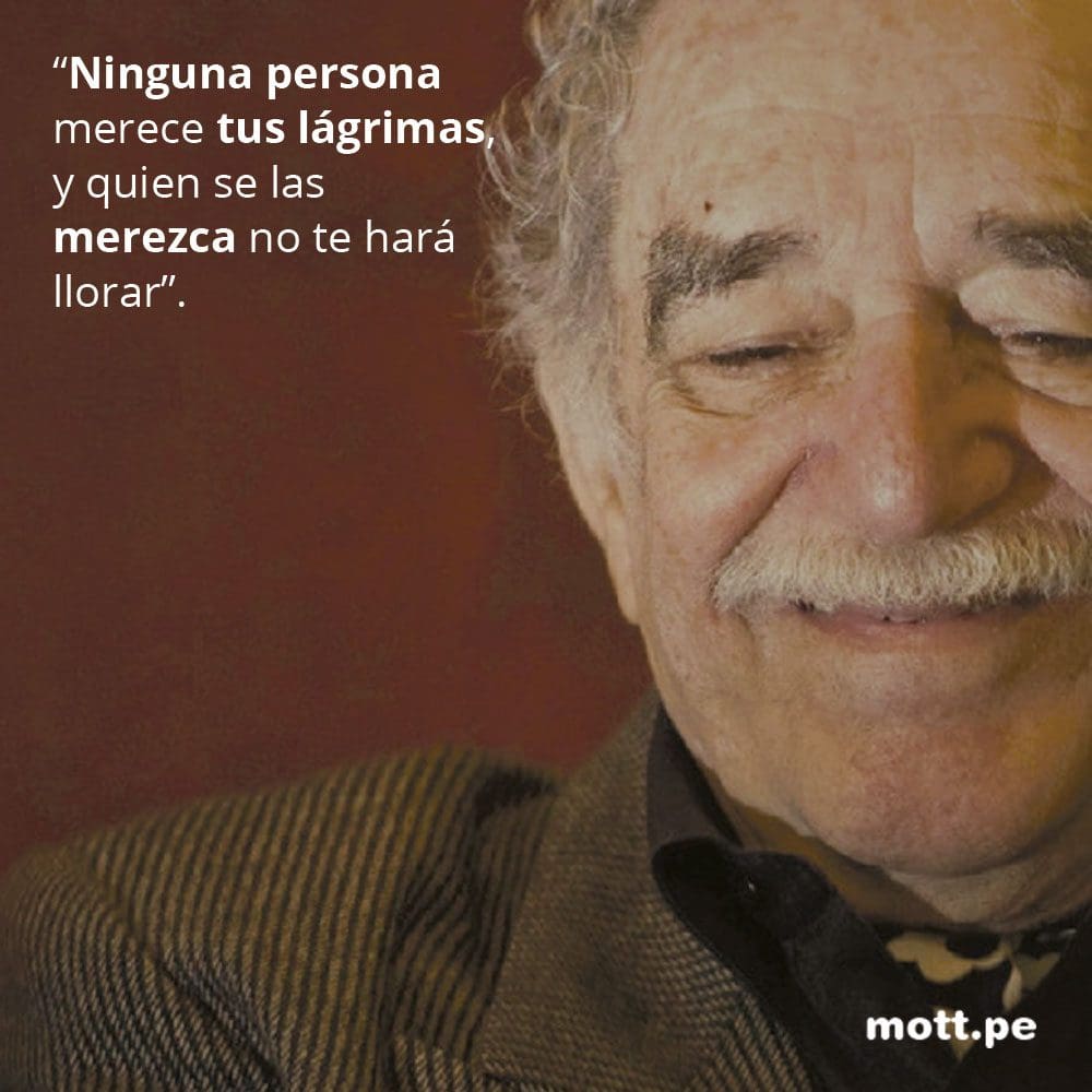 Frases del gran Gabriel García Márquez que nos dejarán pensando 009