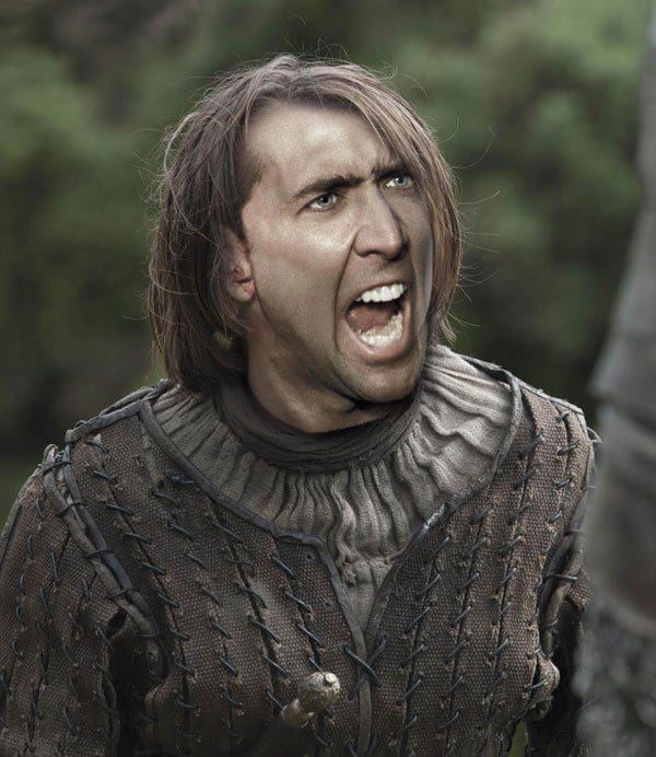 Nicolas Cage se suma a la fiebre de Game of Thrones de la más divertida manera 22