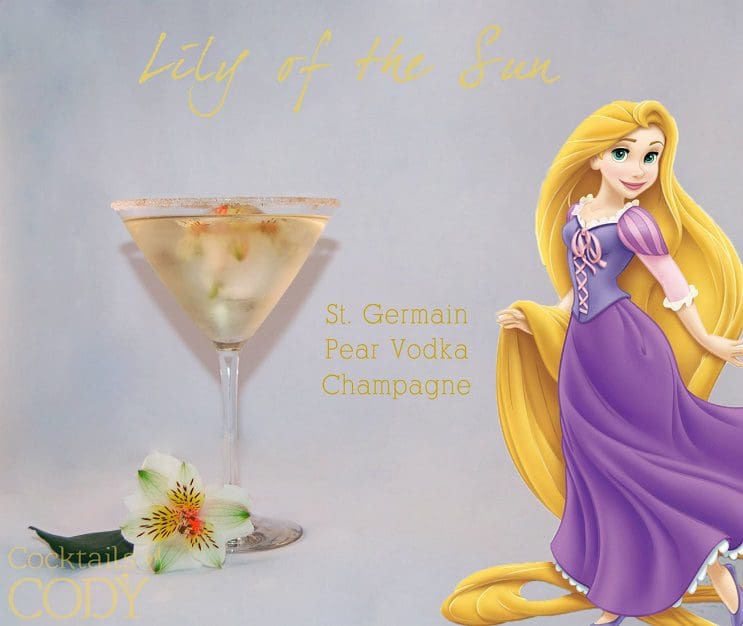 Recetas de cócteles basados en personajes de Disney: Rapunzel (Enredados)