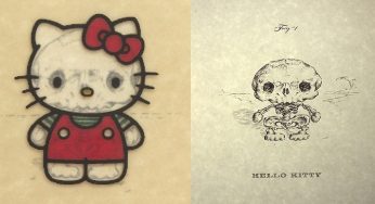 Así es como se verían los esqueletos de algunos personajes del mundo animado