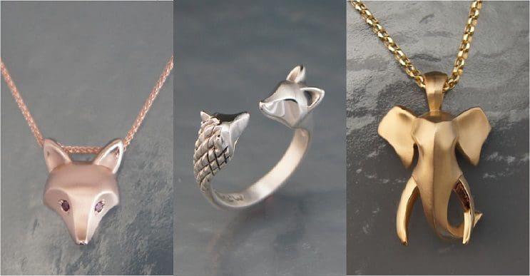 Hermosas joyas inspiradas en animales salvajes que te encantarán -