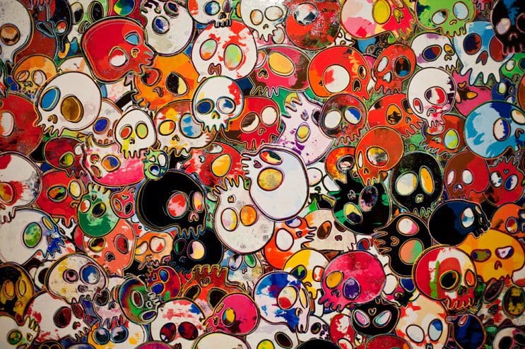 Increíbles fotos de cuerpos pintados en homenaje a Takashi Murakami 3