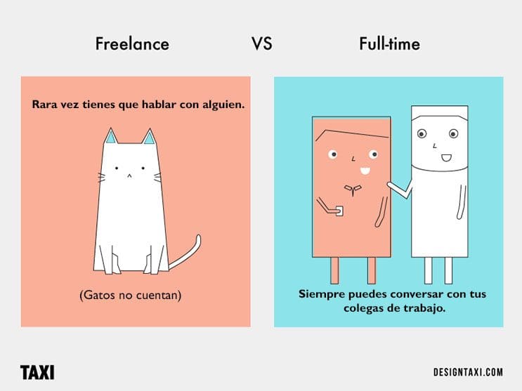 Las diferencias entre ser un diseñador freelancer y trabajar a tiempo completo 03