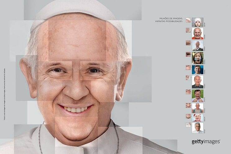 Reconstruyen el rostro de famosas personalidades utilizando fotografías de stock papa 2 final