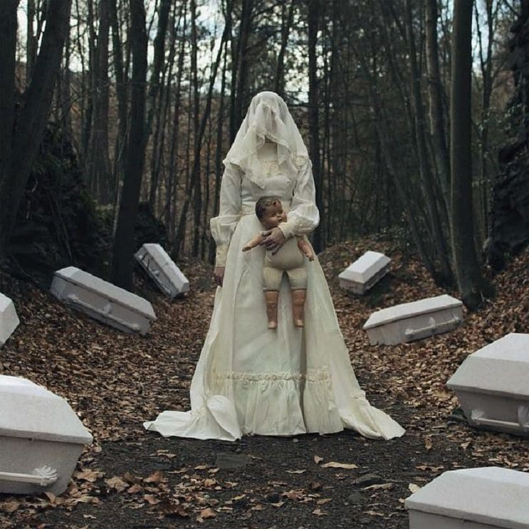 Una sesión fotográfica creada con mucho horror 4