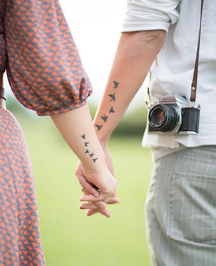 10 tatuajes que sólo las parejas enamoradas se harían 2