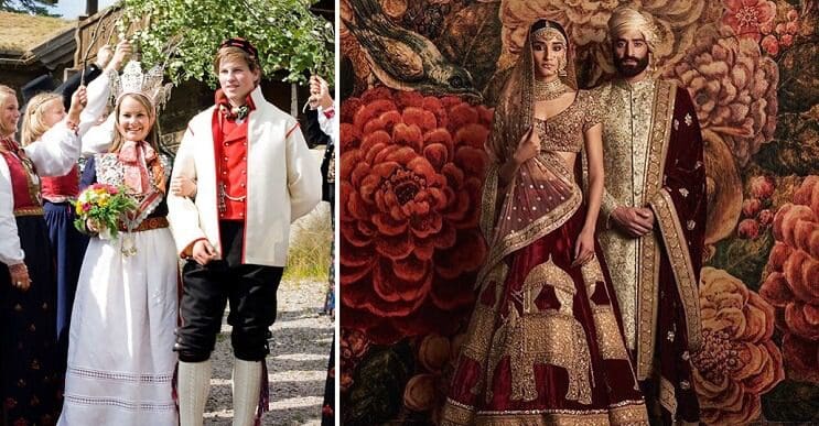15 trajes de bodas de distintos lugares del mundo 