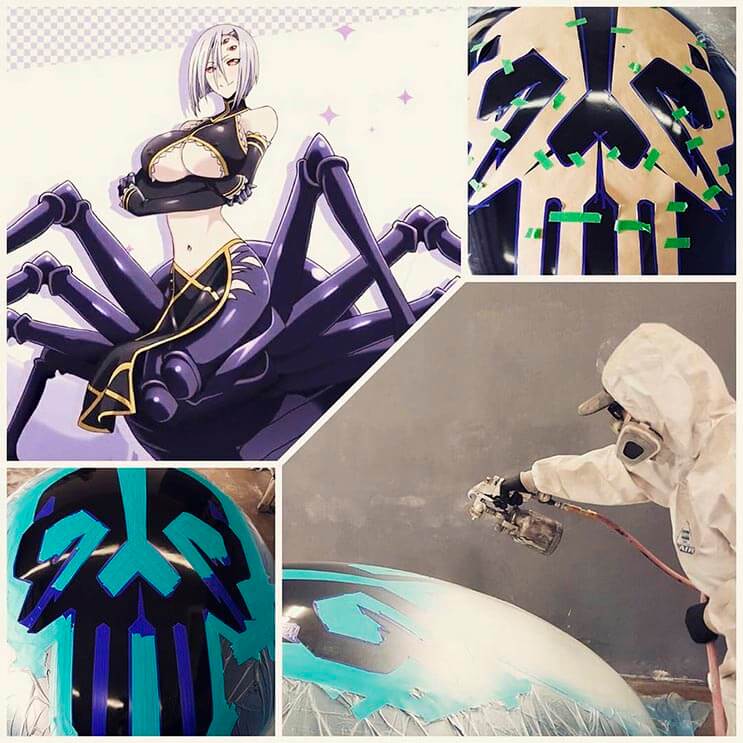 Cosplayer Marie-Claude hizo un traje de araña increíble 12