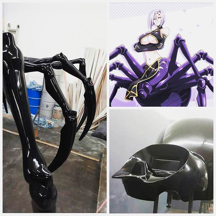 Cosplayer Marie-Claude hizo un traje de araña increíble 13
