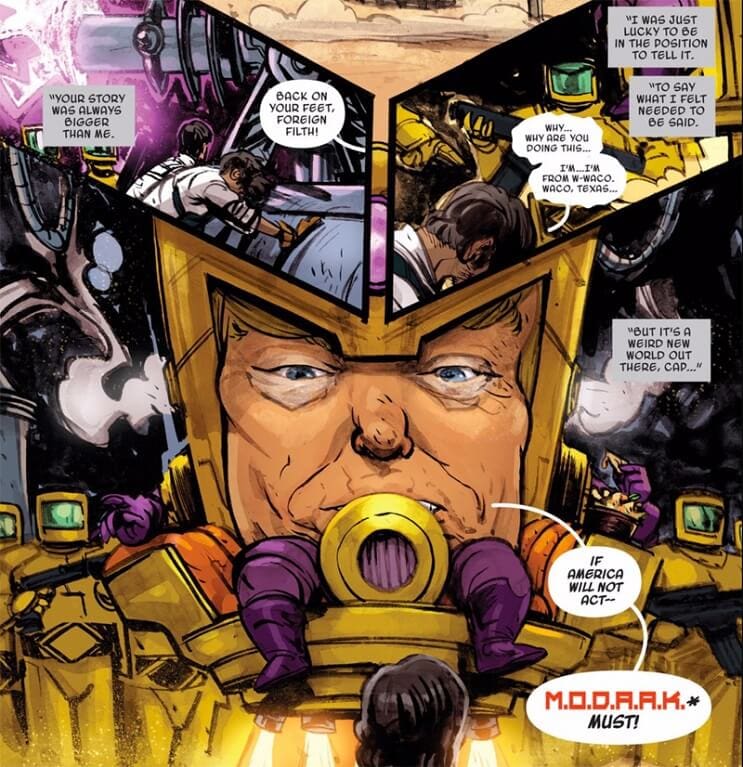 El nuevo villano racista de Marvel se parece mucho a Donald Trump 03