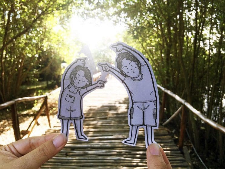 En lugar de selfies, esta pareja documenta sus viajes con divertidos doodles 3