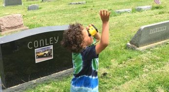 Este niño jamás conoció a su abuelo pero le dice algo a su madre que la hace llorar